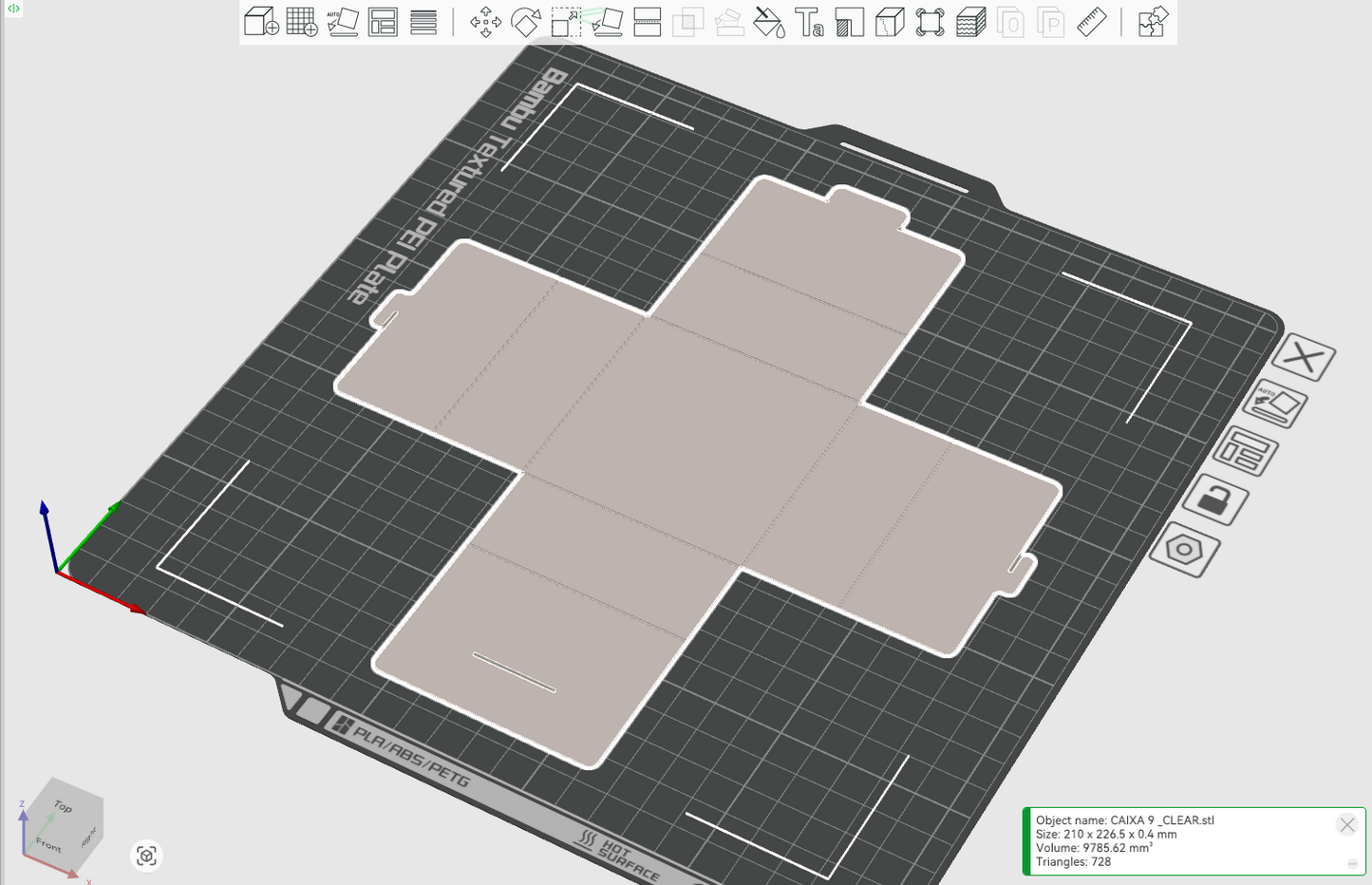 Set 3 Foldable Box STL File 20/30/40mm – Fast & Functional