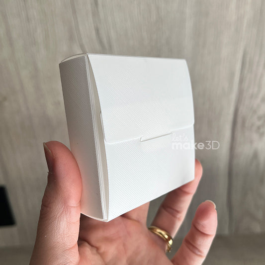 Caixa Dobrável Impressão 3D 7cmx7cmx2cm