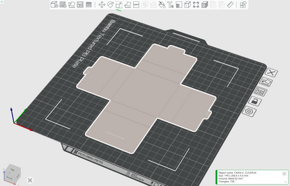 Foldable Box STL File 20mm – Fast & Functional