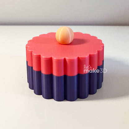 Caixinha 3D + 6 Ímanes Personalizados